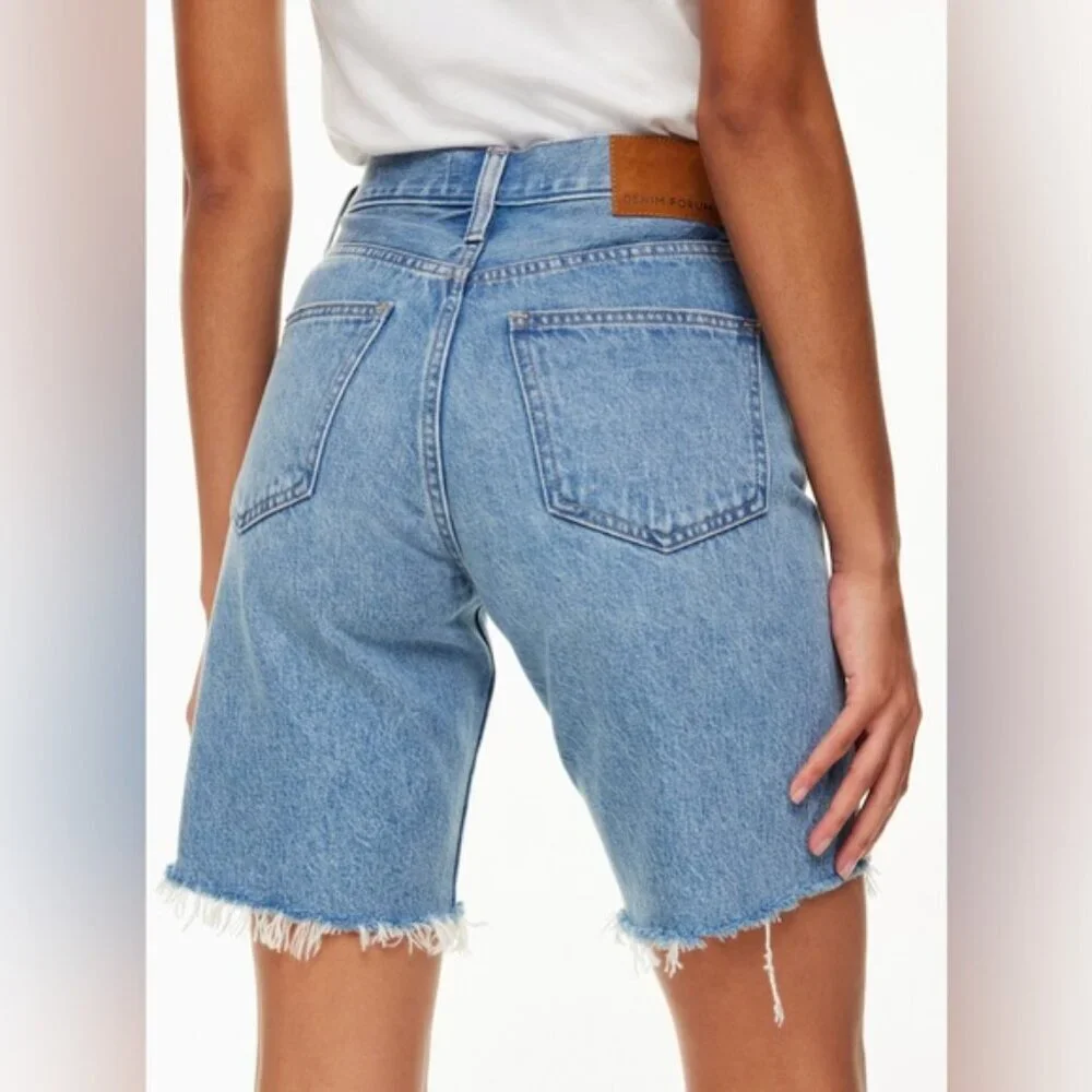 ARITZIA DENIM FORUM the yoko long jean  short 24